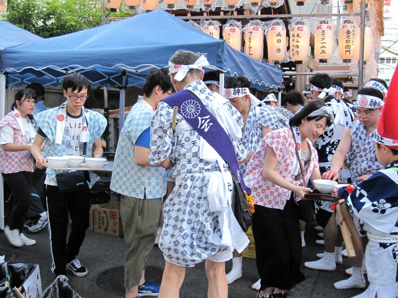 露天神社(お初天神)夏祭り