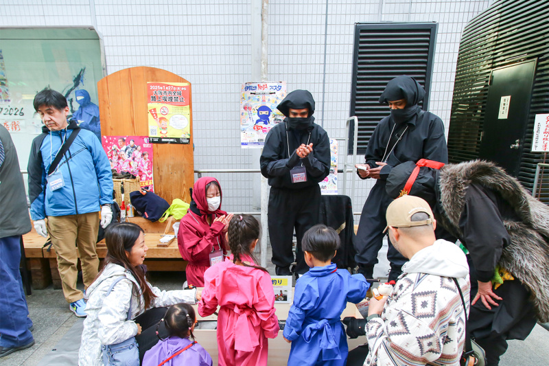 伊賀上野NINJAフェスタ
in 天神橋筋商店街