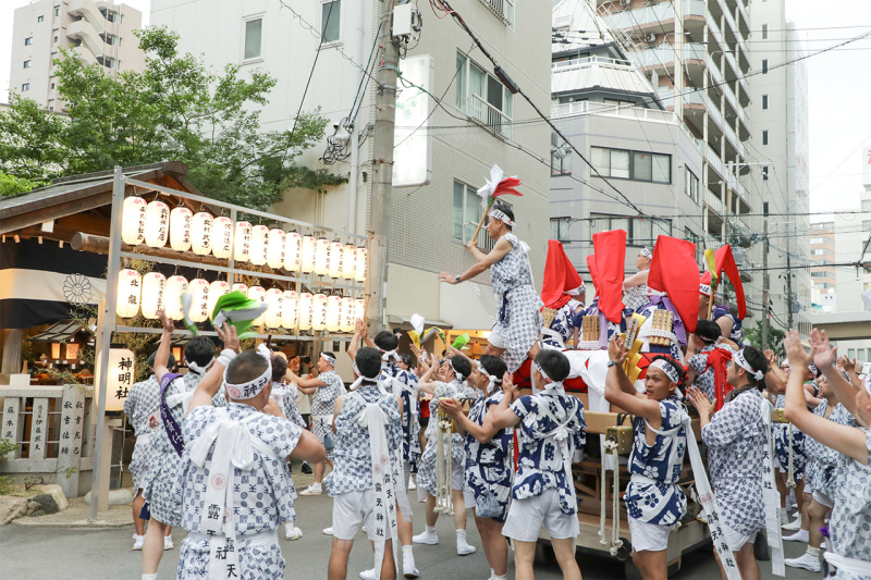 露天神社例大祭